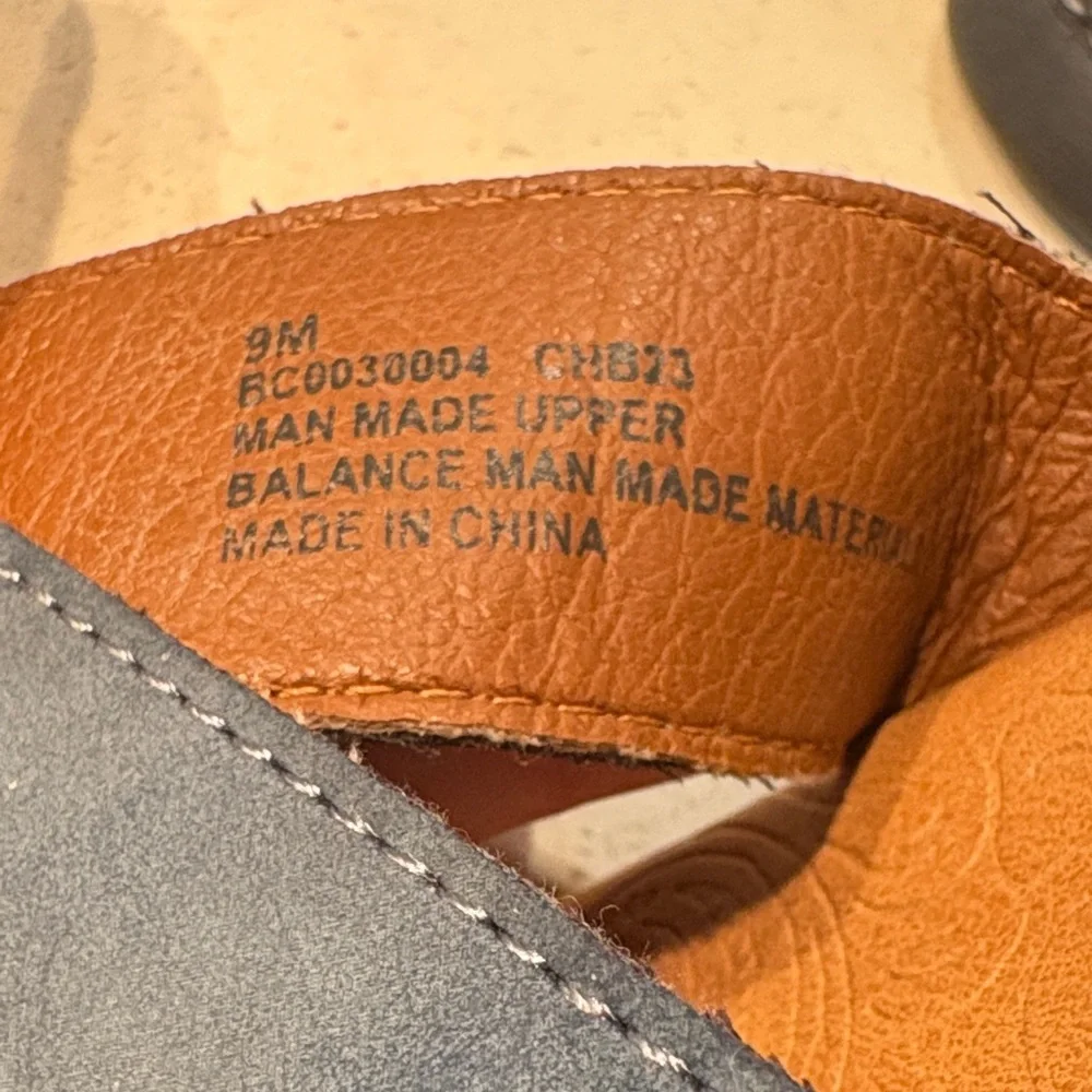 b.o.c. Women’s Navy Multi-Strap Flat Slide Sandals - Size 9 - Picture 8 of 8